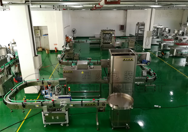 星火全套芝麻醬生產(chǎn)線設備展示